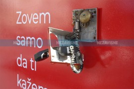 Vandalizam u Banjaluci: Instalacija za fotografisanje izdržala 10 dana