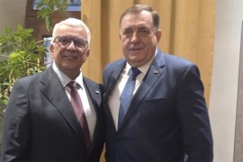 Dodik sa Mandićem: "Granice nisu prepreka nacionalnom jedinstvu"