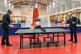 Vučić igrao stoni tenis sa predsjednikom Kazahstana