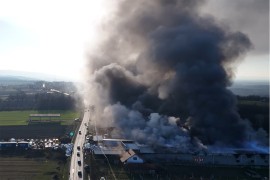 Požar u fabrici u Brčkom, osmoro u bolnici na kiseoniku (VIDEO)