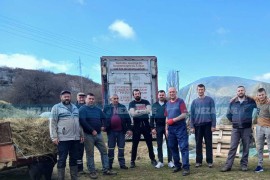Kuprešaci ponovo pomogli Trebinjcu, dovezli mu novi šleper sijena ...