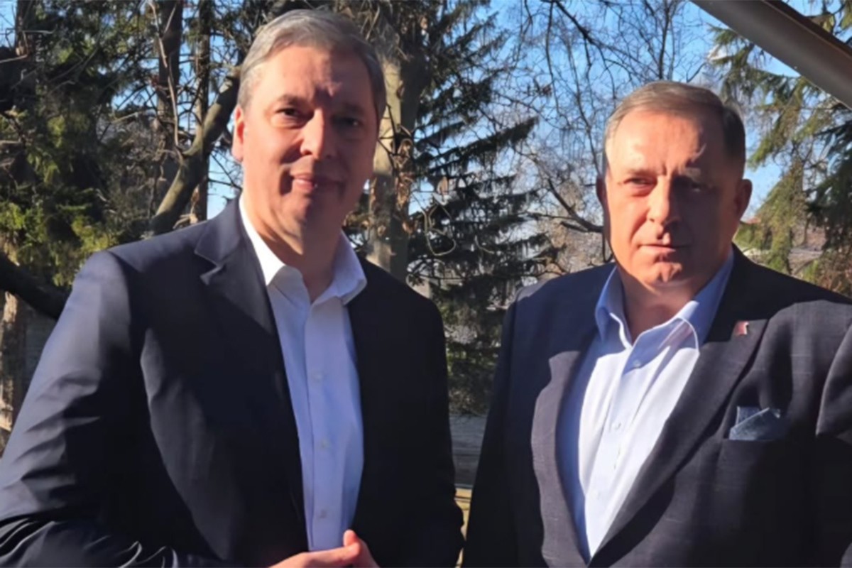 Vučić se sastao sa Dodikom: "Razgovor o najvažnijim pitanjima"
