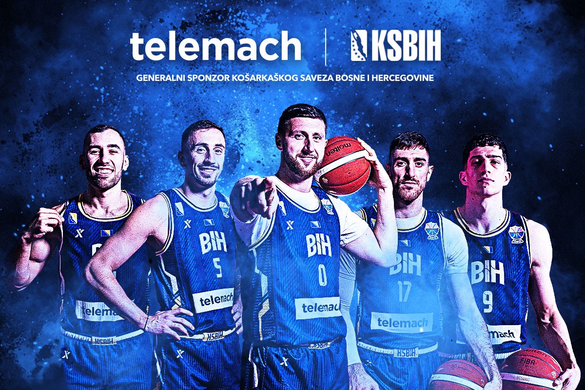 KSBiH i Telemach BH nastavljaju graditi istorijske pobjede bh. košarke