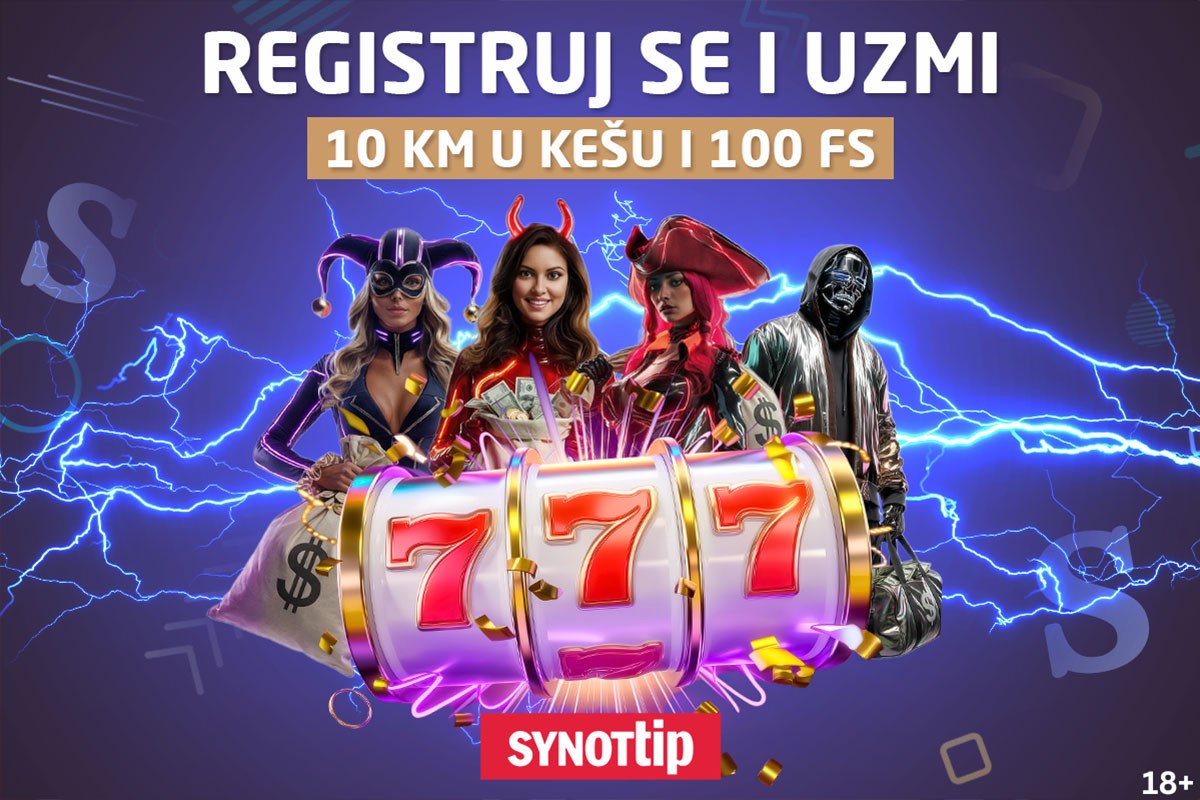 Synottip – jedini stvarni online kazino u BiH. Bez virtuelnih računa, igraj za keš!