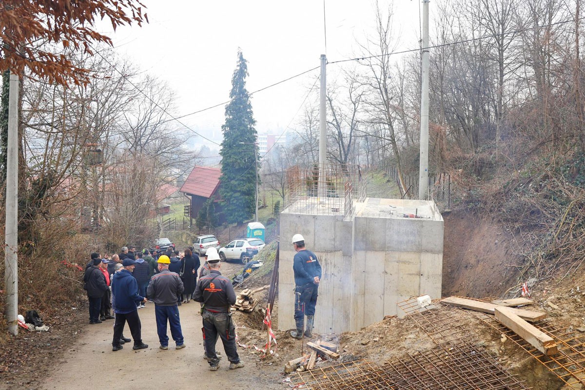 U banjalučkoj Ulici Koste Vojinovića počela izgradnja vodovodnog sistema