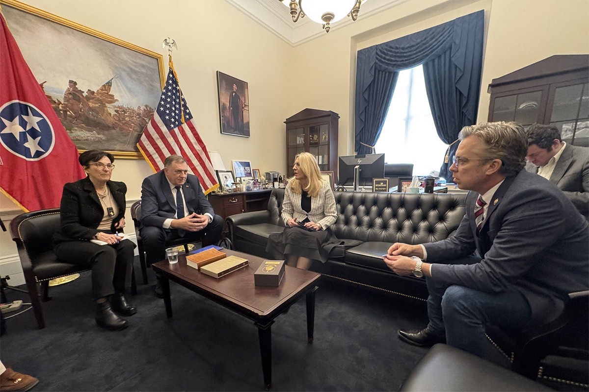 Dodik s američkim kongresmenom o statusu Republike Srpske (FOTO)