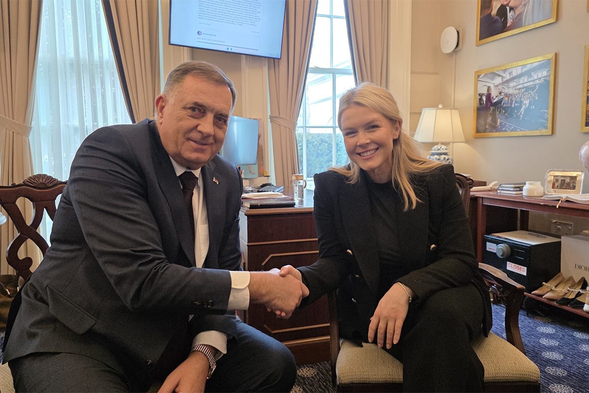 Dodik u Bijeloj kući, razgovarao sa Karolin Livit