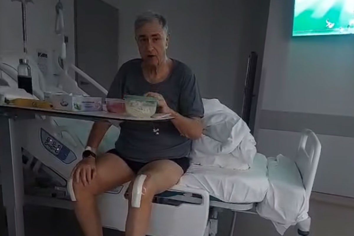 Goran Milić se oglasio iz bolnice: Doktori jamče novih 80.000 km hodanja (VIDEO)