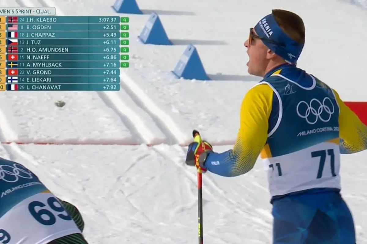 Strahinja Erić zauzeo 67. mjesto u sprint trci u ski trčanju