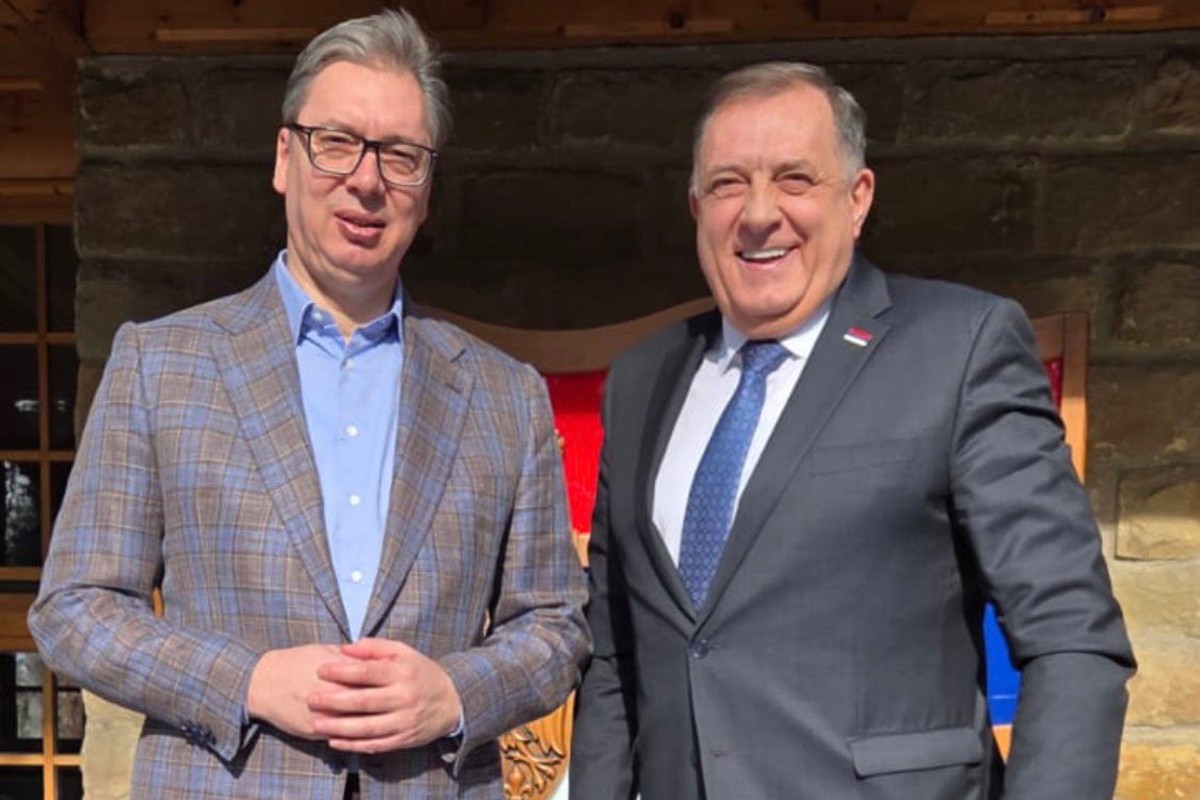 Dodik se sastao sa Vučićem, otkrio o čemu su razgovarali