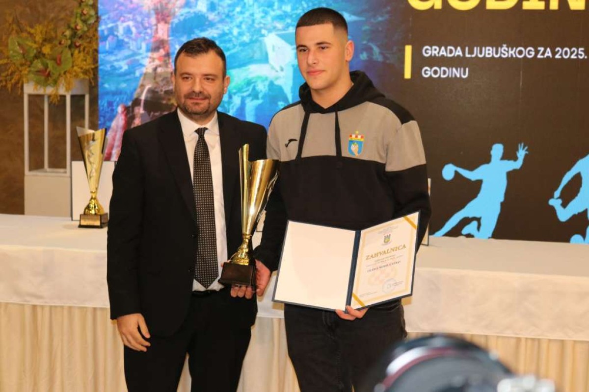 Diano Neris Ćeško i Johanna Klinger najbolji sportisti Ljubuškog