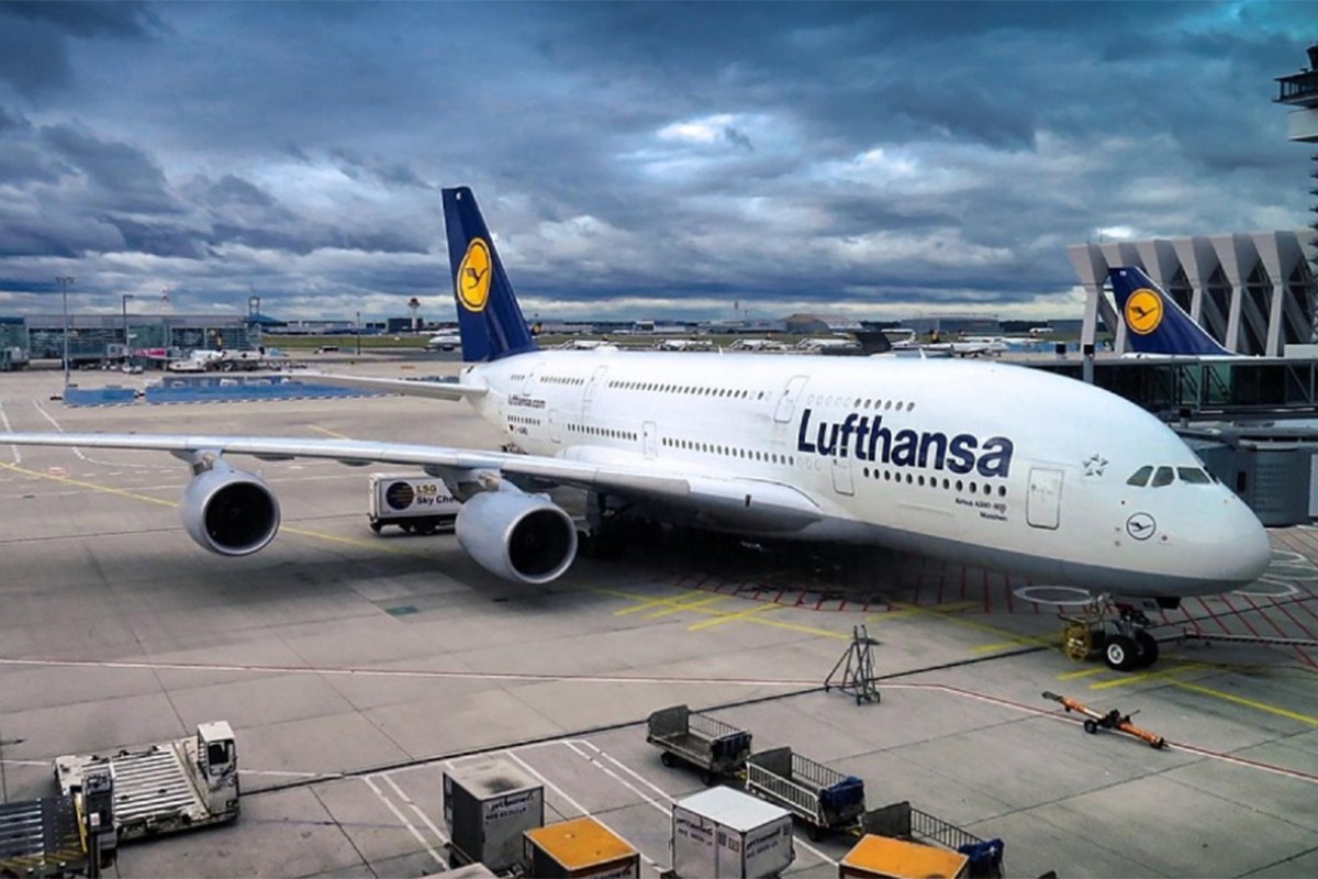 Prizemljeni avioni "Lufthanze"