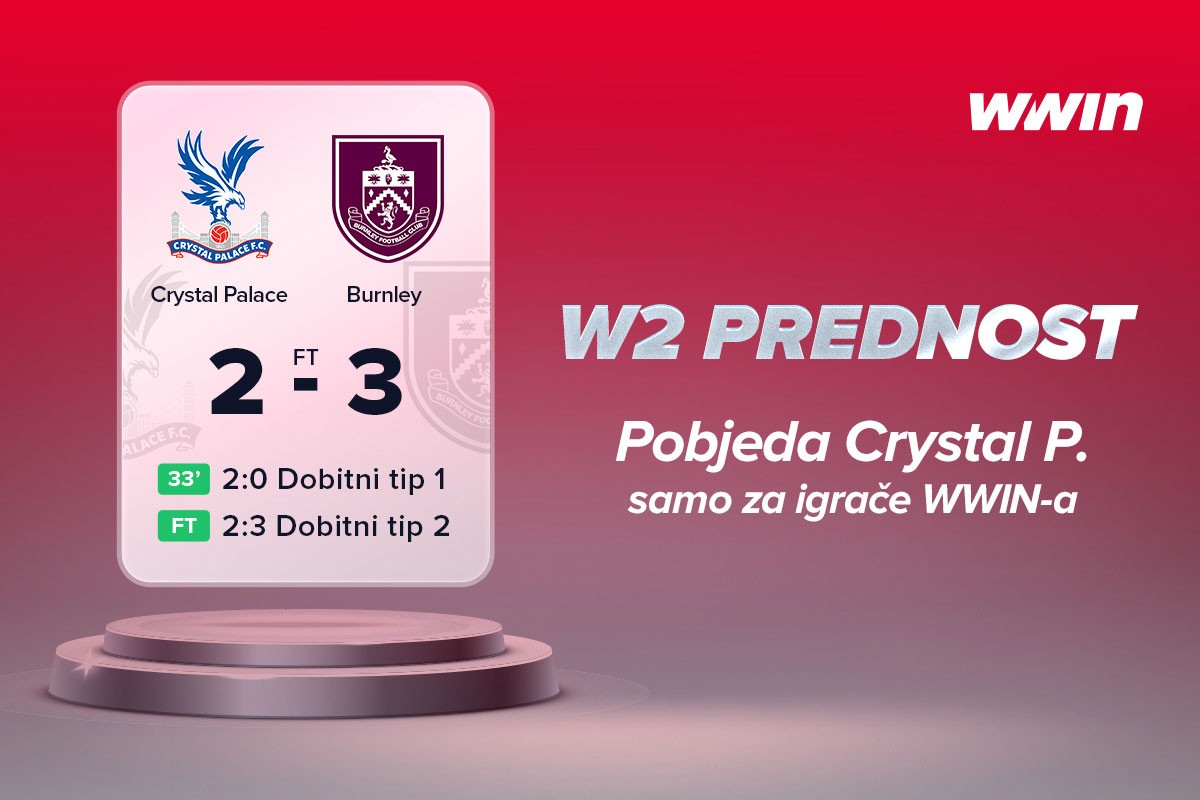 Samo u WWIN-u: W2 prednost i "Dosadna nula" gubitne tikete pretvaraju u dobitne.