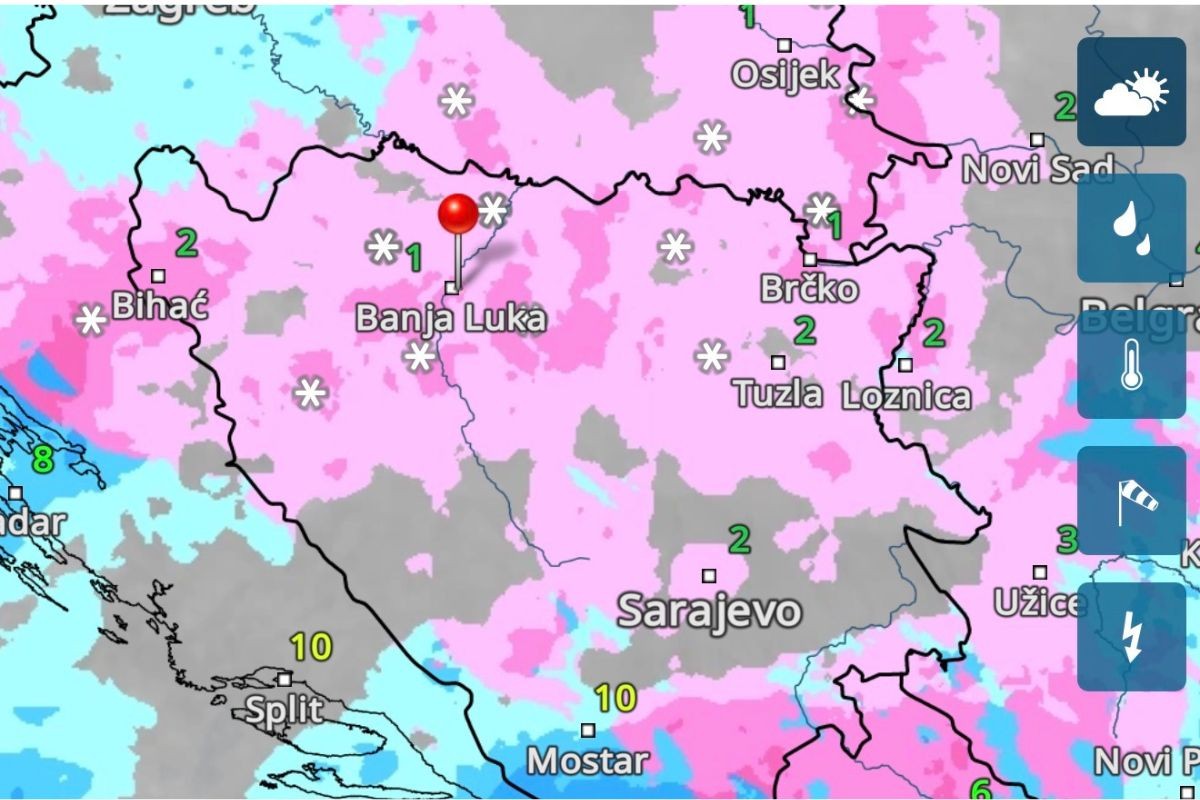 Snijeg za tri dana: BiH za vikend očekuje povratak zime