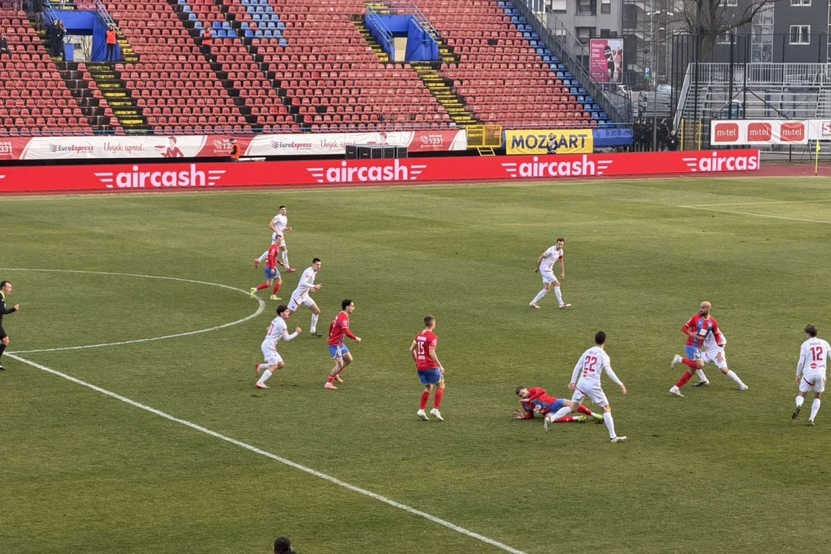 Poluvrijeme: Mršavih 0:0 Borca i Zrinjskog