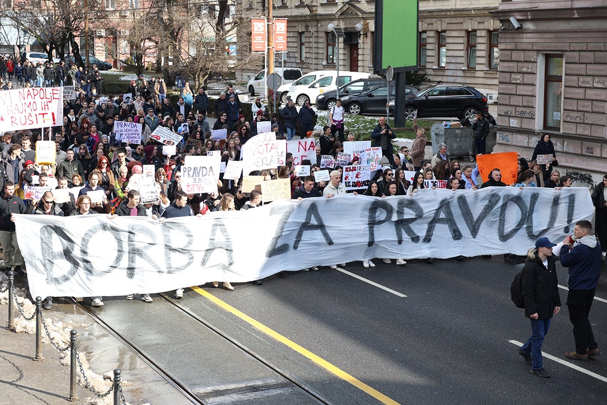 Završeni protesti u Sarajevu: Ovo su novi zahtjevi