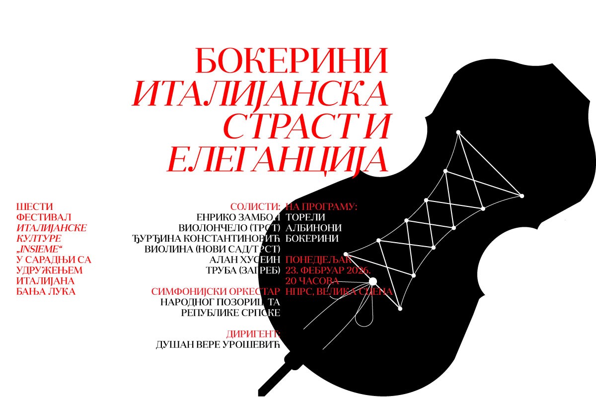 Koncert "Bokerini - italijanska strast i elegancija" pred banjalučkom publikom