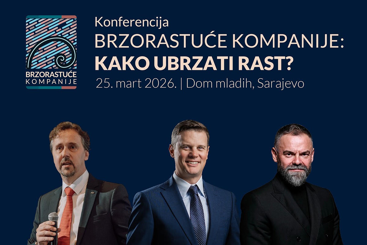 Brzorastuće kompanije Adria 1000: Konferencija 25. marta otkriva kako ubrzati rast
