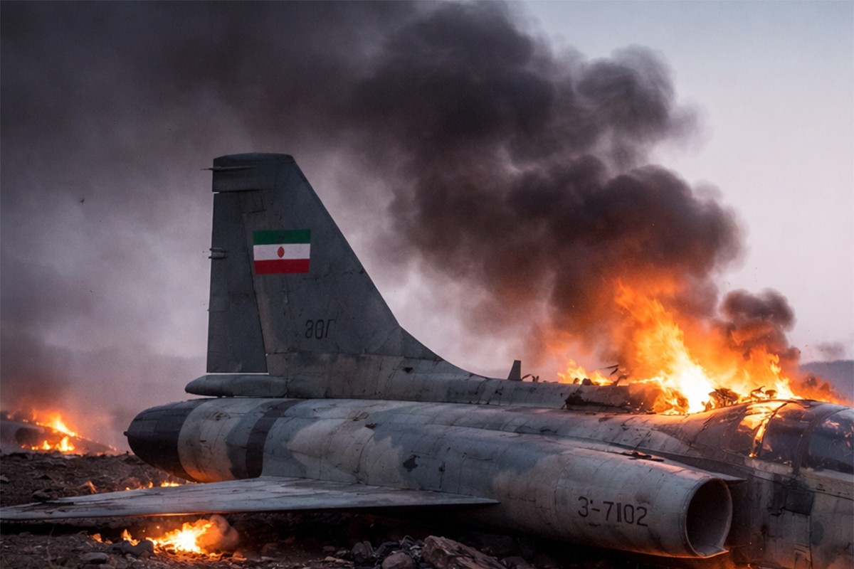 Srušio se iranski vojni avion