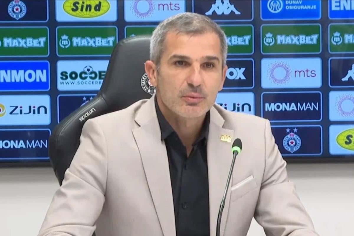 Nenad Stojaković nije više trener fudbalera Partizana