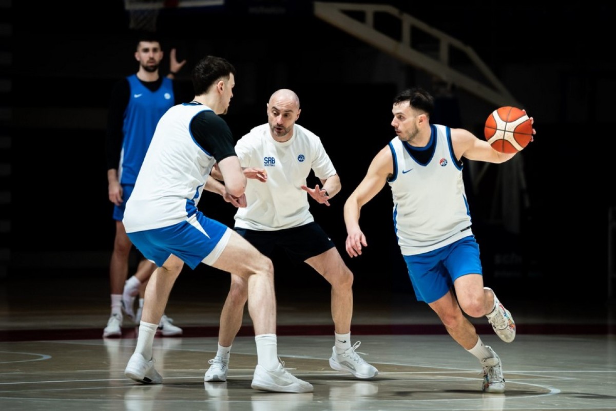 Košarkaši Srbije počeli pripreme za mečeve protiv Turske