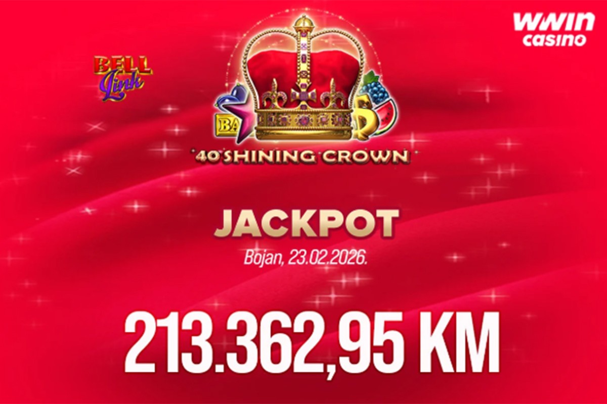 Jedan potez – velika priča! Bojan osvojio JACKPOT od 213.362,95 KM na WWIN-u