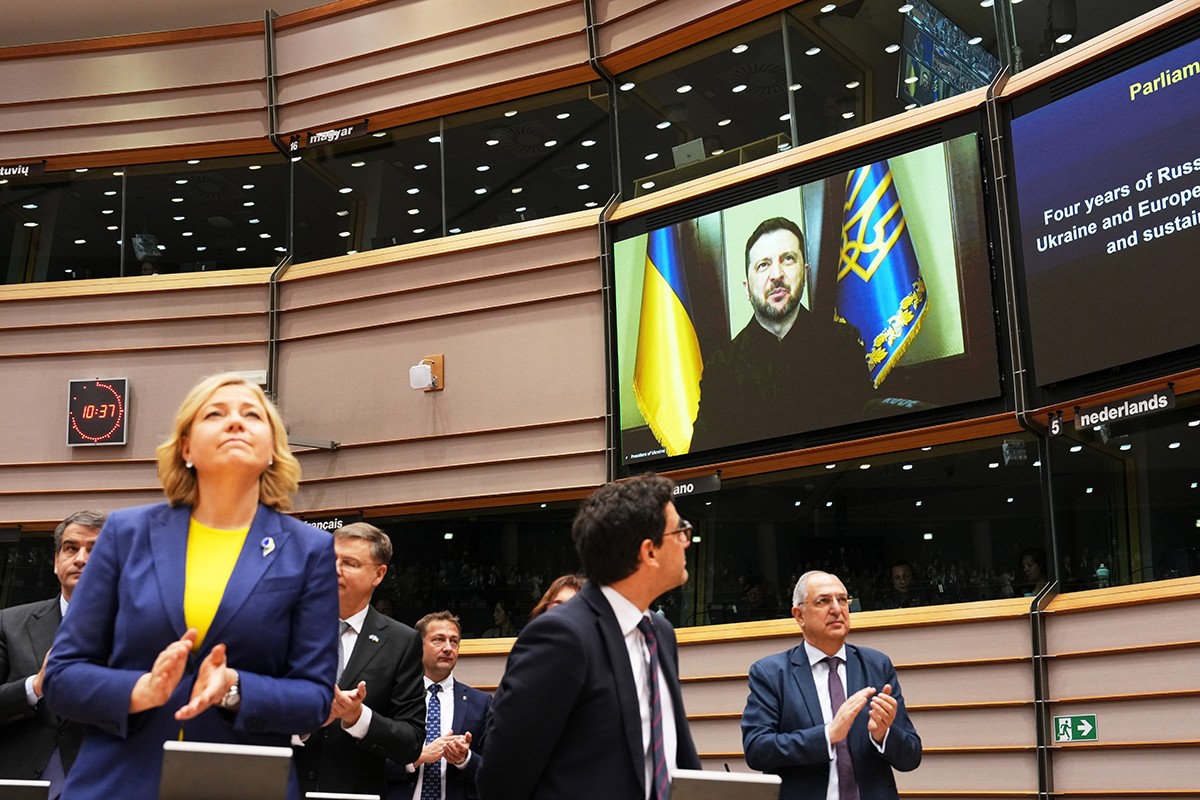 Zelenski se obratio Evropskom parlamentu: Evo šta je tražio od EU