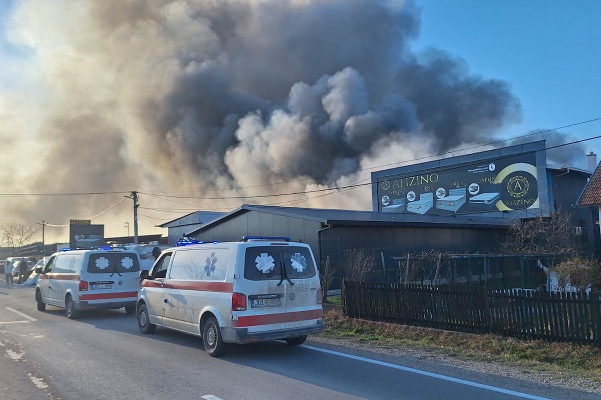 Nakon požara u Brčkom; Radnici pušteni kućama, nadzor nastavljen
