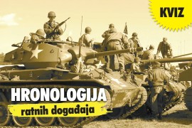Kviz znanja: Najveći ratni sukobi i njihove posljedice