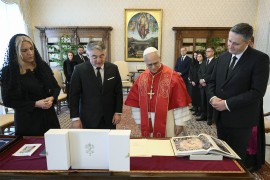 Članovi Predsjedništva BiH sastali se sa papom Lavom