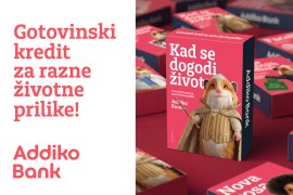 Kad se dogodi život: Addiko gotovinski kredit za sve prilike