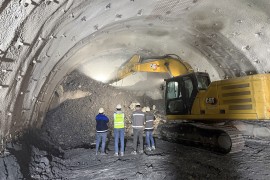 Probijen tunel Crni Vrh na dionici Medakovo – Ozimice (VIDEO)
