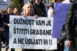 U Sarajevu održan 10. protest zbog tramvajske nesreće