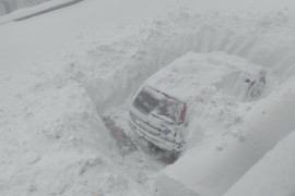 Nevjerovatne slike sa Papuka: Ogromna količina snijega