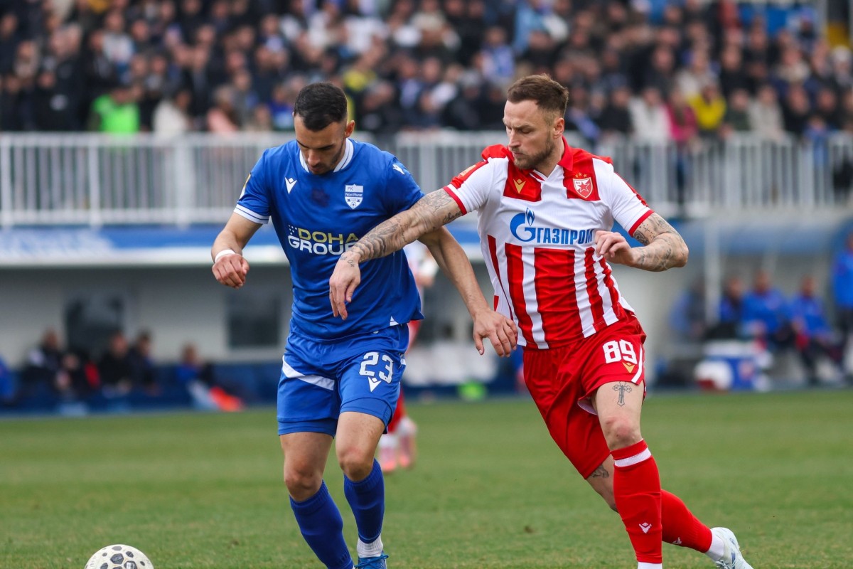 Crvena zvezda golovima utišala Novi Pazar