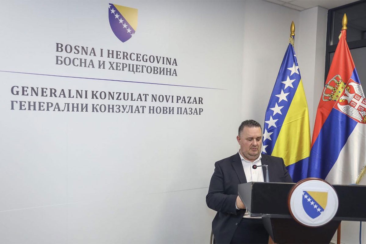 Srbija odbila agreman konzulu BiH u Novom Pazaru Admiru Atoviću (VIDEO)