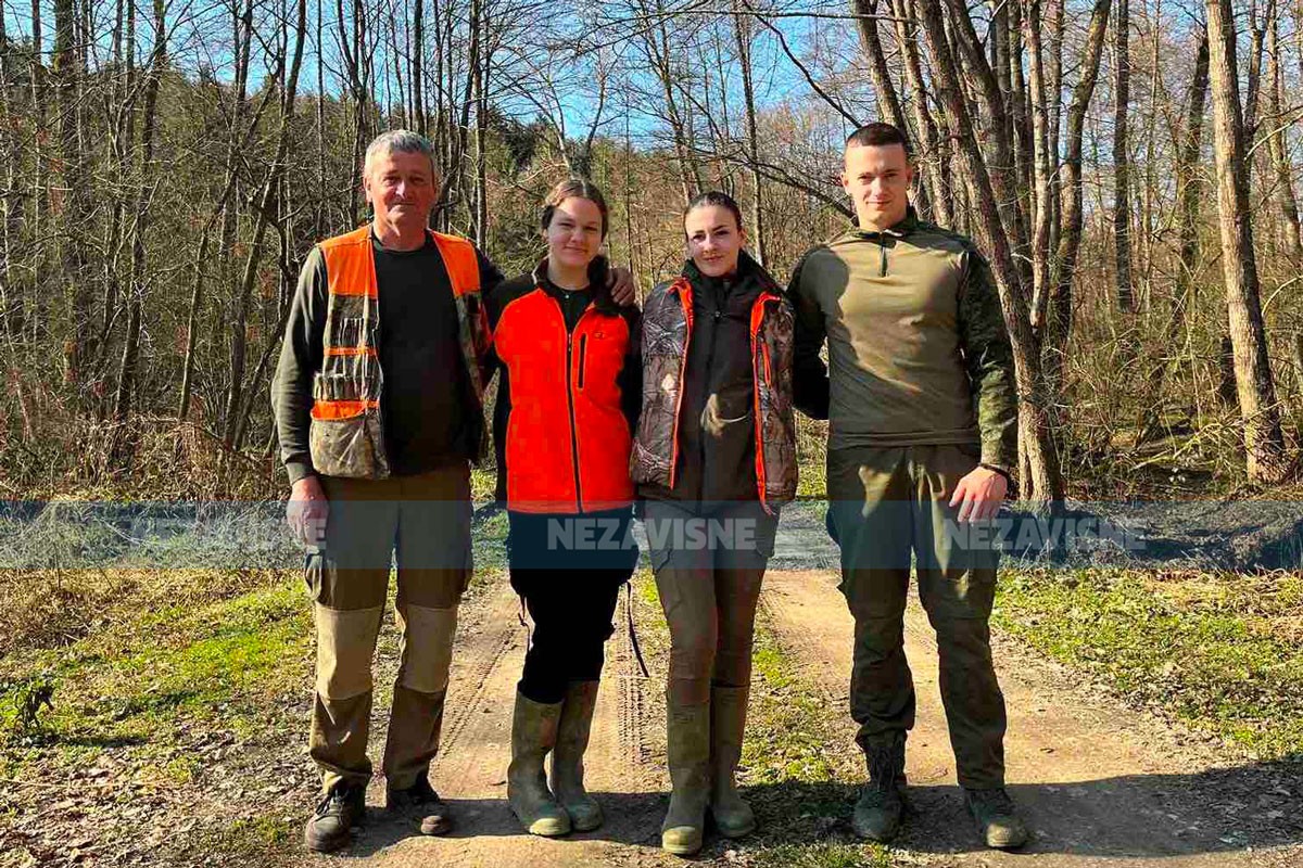 Neobična priča iz Jablanice kod Gradiške: Porodica Babić zajedno u lovu
