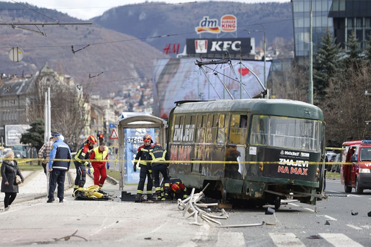 Pojavio se novi snimak tramvajske nesreće u Sarajevu