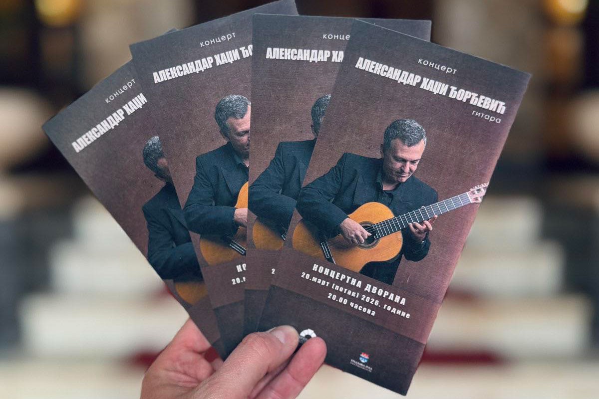 Istaknuti gitarista Aleksandar Hadži Đorđević pred banjalučkom publikom