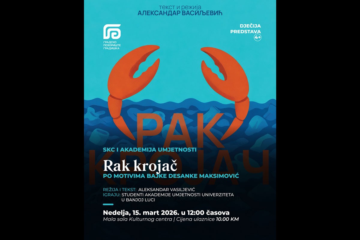 Banjalučki "Rak krojač" pred publikom u Gradišci
