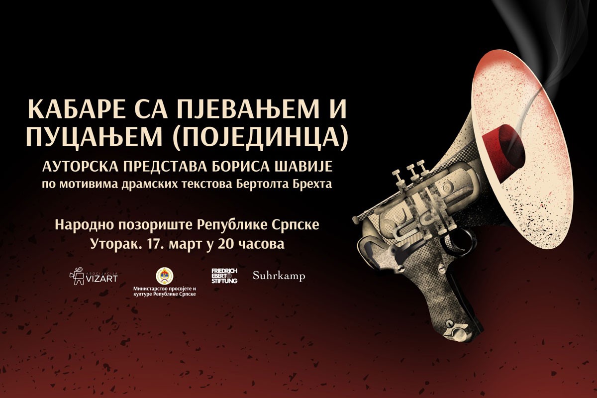 Monodrama Borisa Šavije na sceni Narodnog pozorišta Republike Srpske