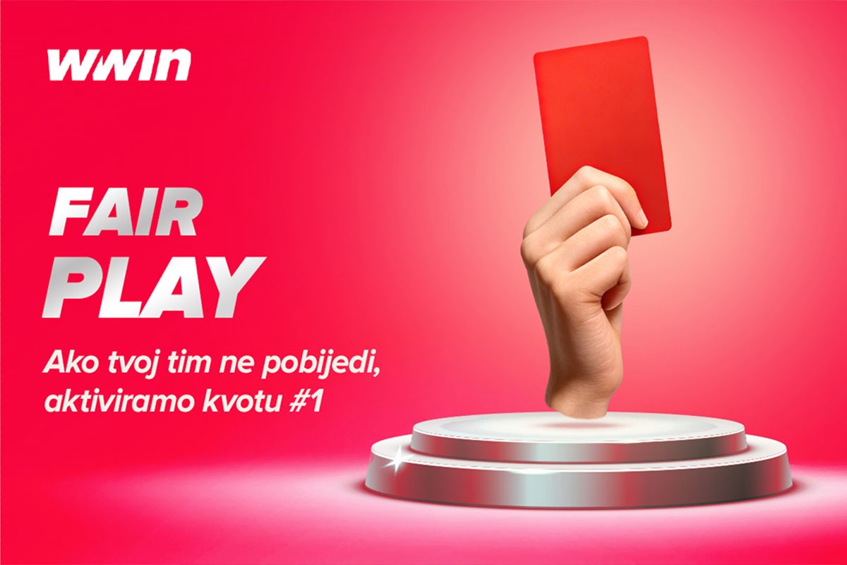 Kada igra postane gruba – mi igramo fer: WWIN uvodi FairPlay kvotu 1