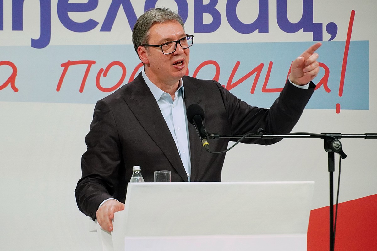 Vučić: Nastala histerija zbog jedne rakete, a ostale nisu ni videli
