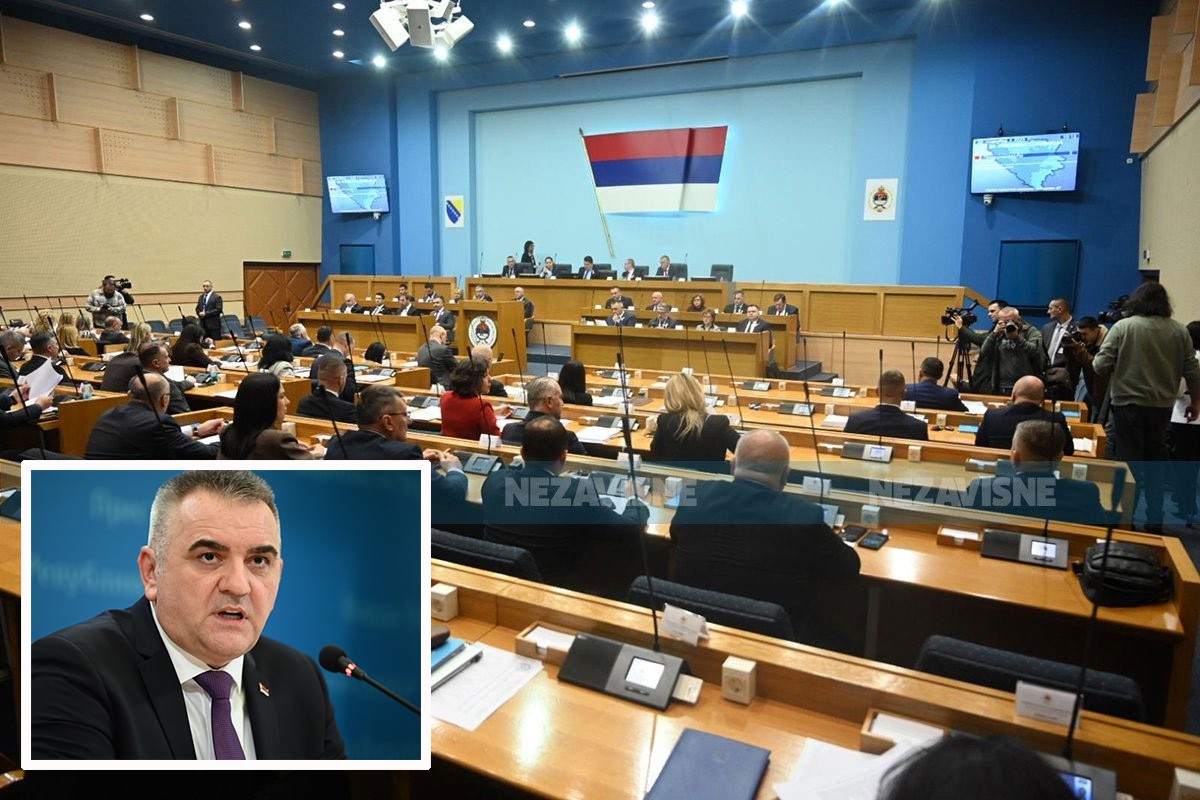 Posebna sjednica Narodne skupštine RS o ostavci Minića u 17 časova
