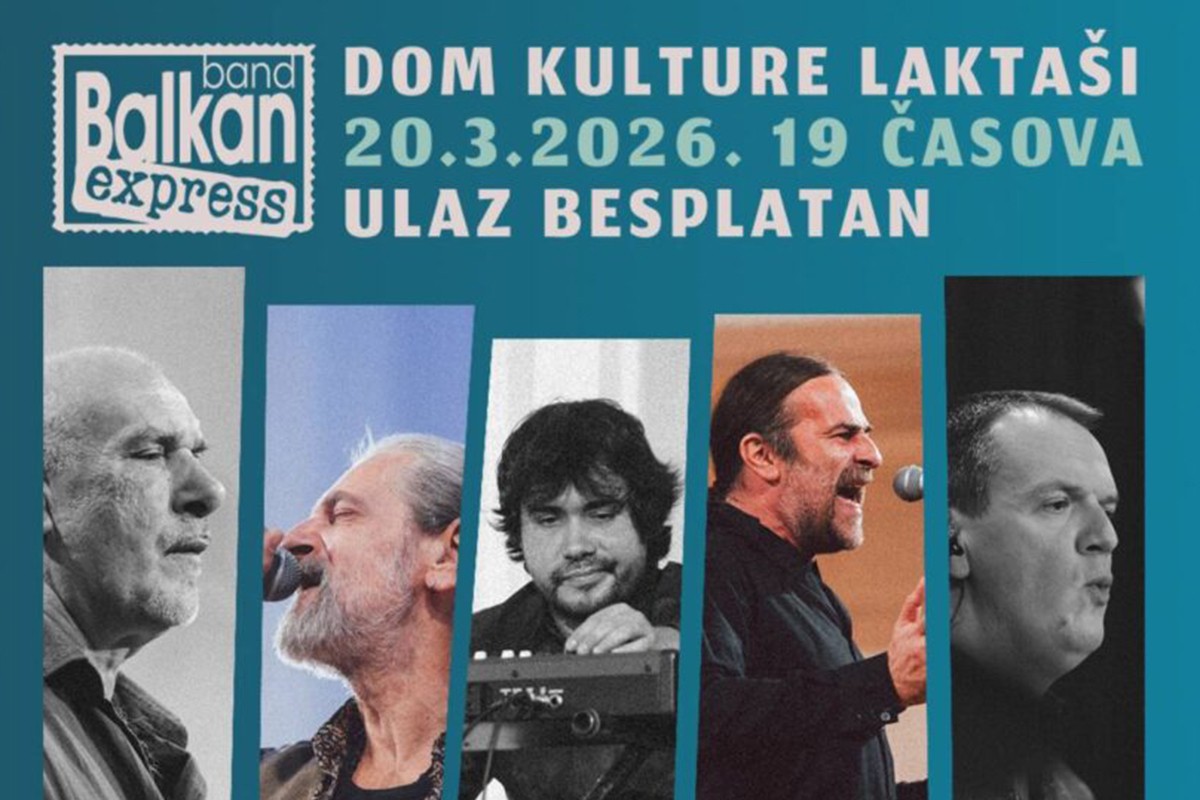Koncert "Balkan Expressa" u Laktašima