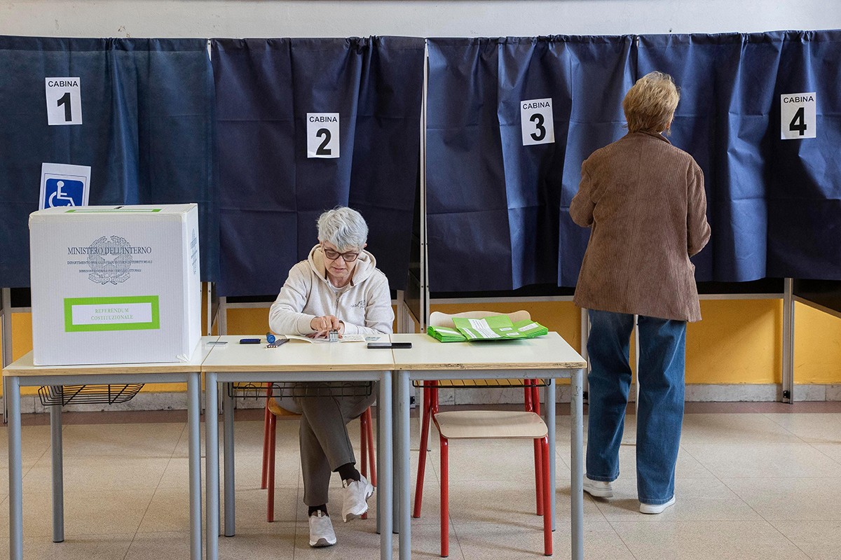 Italijani glasaju drugi dan na referendumu o ustavnoj reformi pravosudnog sistema