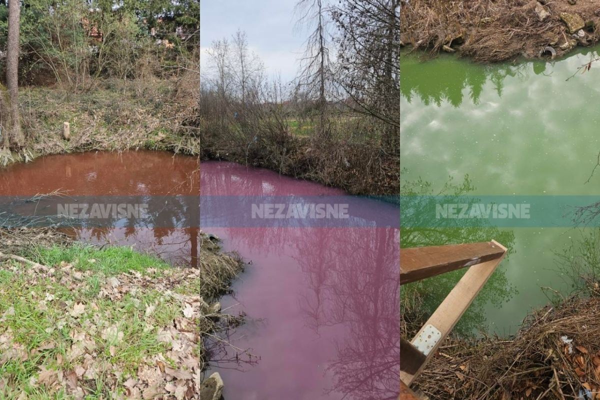 Ljubičasta, zelena, crna: Šta se dešava s Dragočajkom?