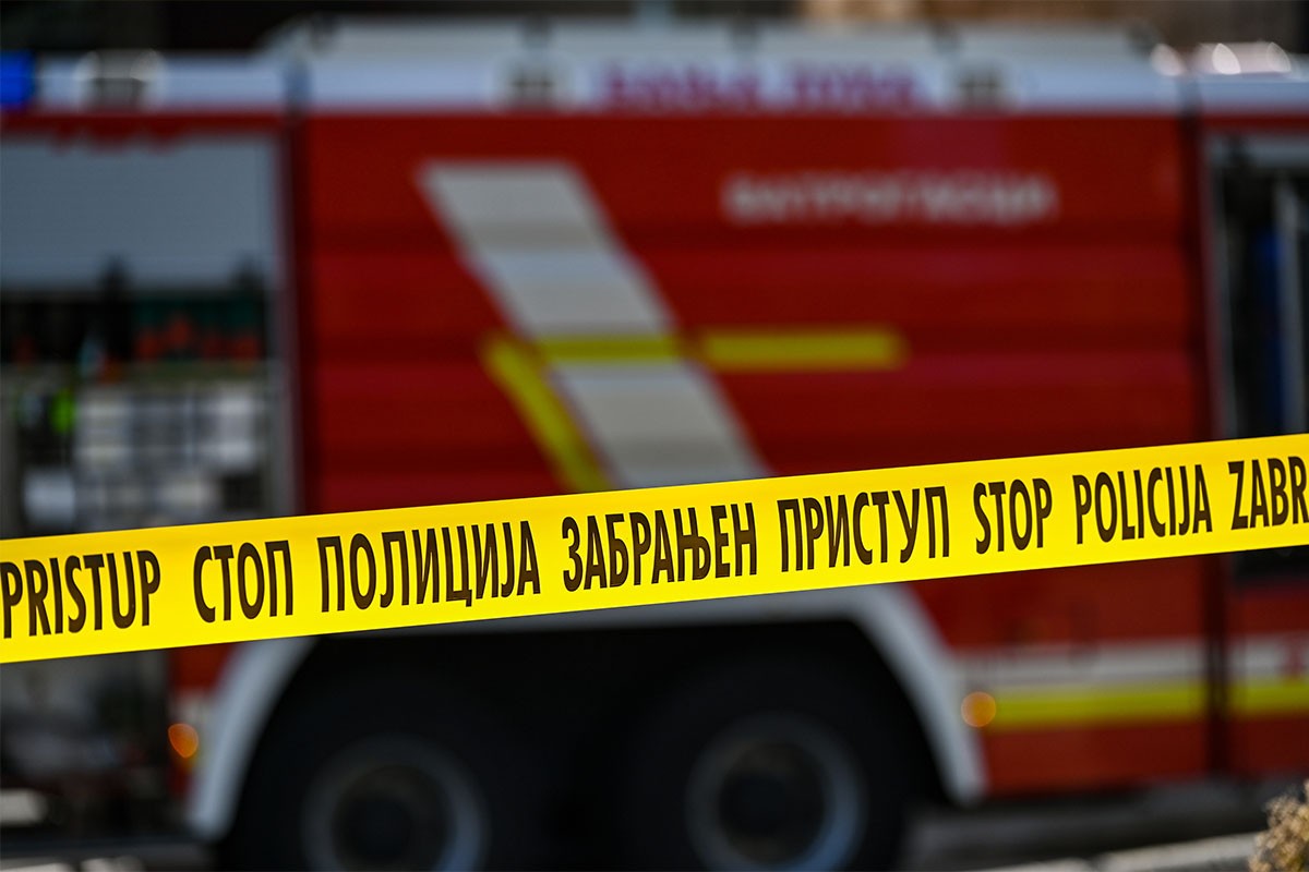 Izgorjela lovačka čeka u Rudom