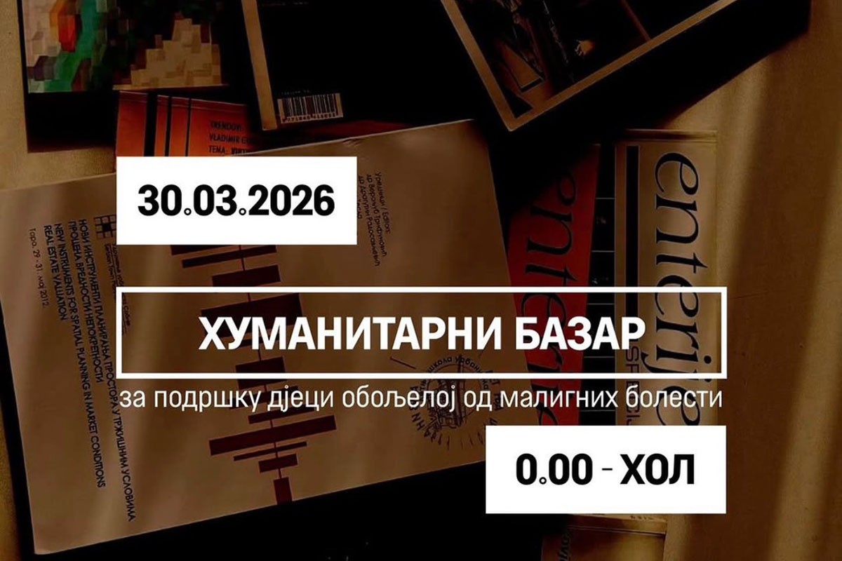 Humanitarni bazar na AGGF u Banjaluci