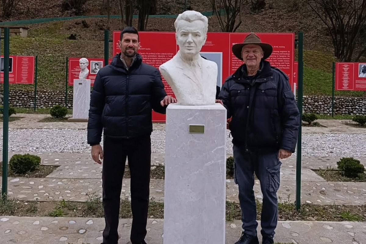 Novak Đoković posjetio i Visoko, meditirao sa Osmanagićem
